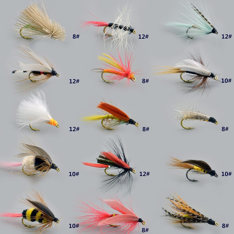 Fly Fishing Fly Set with Fly Box