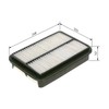 Bosch Automotive S3952 Air Filter Car