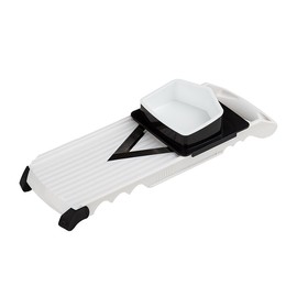 Fackelmann V-Slicer Set "Arcadalina" Adjustable, Black/White, 2-Piece