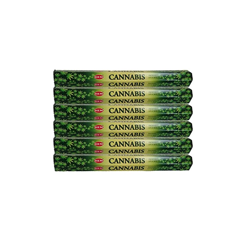 HEM(Hem)/Incense Stick/Canabis/1 Case (Box of 20 x 6 Boxes)