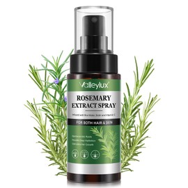 Rinforzante Capelli al Rosmarino 120 ml-Olio di Rosmarino per Capelli Bio -Stimola Crescita e Riduce Caduta-Acqua di Rosmarino per pelle e capelli