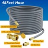 NUPICK 48FT 1/2" Natural Gas Hose,Natural Gas Conversion Kit for