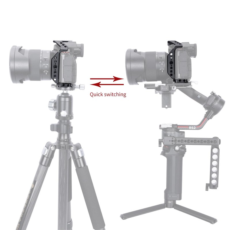 NICEYRIG LUMIX S5 II S5IIX Camera Cage Full Cage for