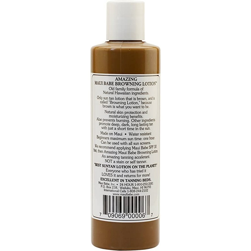 Maui Babe - Browning Lotion - 8oz, 2 pack by