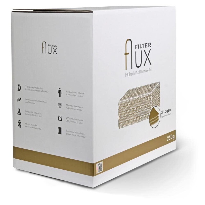 POOL Total Filter flux Gold 3-Ply 750 g - High-Tech