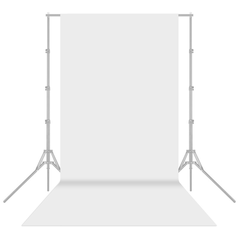[通拓商品]1.6x5m/5x16ft Photography Studio Non-woven Backdrop Background Screen Solid Color White