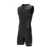 Men's Cycling Skinsuit Gel Padded One Piece Trisuit Bike Top