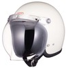 TT&CO. Shield Bubble Shield Clear Jet Helmet, Full Face, Vintage,