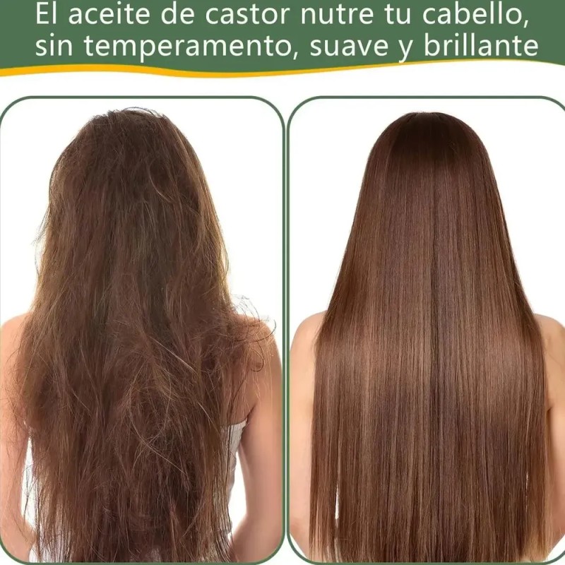 Aceite Ricino Puro Prensado Frío Para Cabello Y Piel