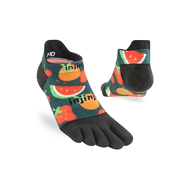 Injinji Spectrum Run Lightweight NO-Show Sweet S, multicoloured