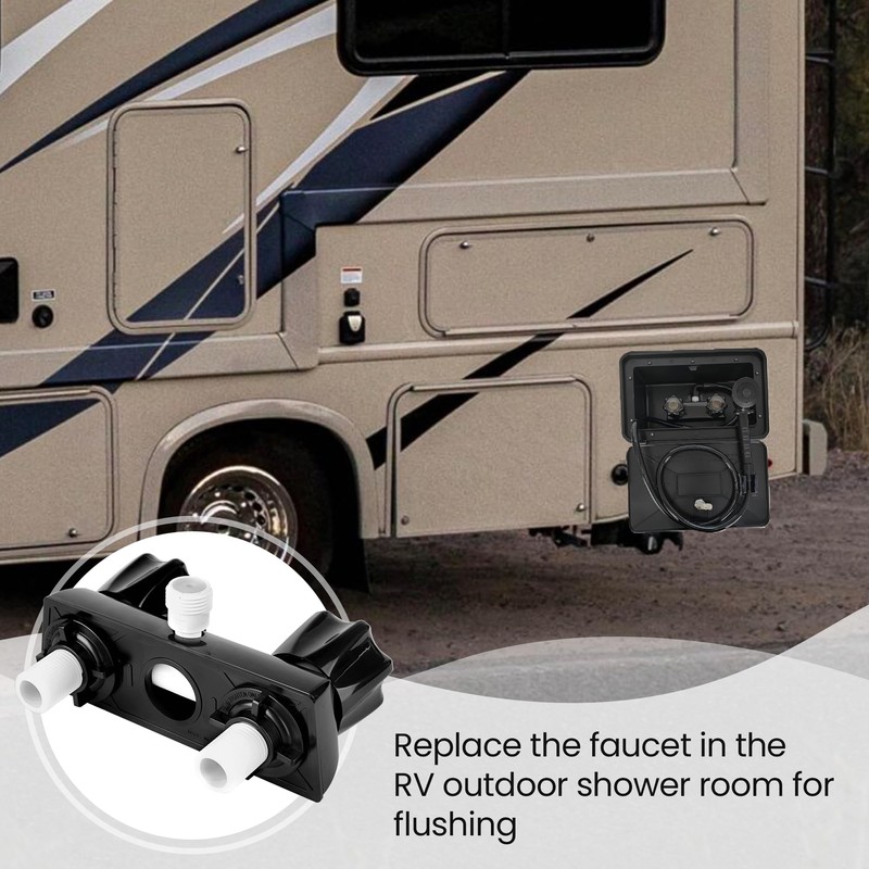 RV Shower Faucet Camper Shower Faucet Replacement, 4” Shower Valve