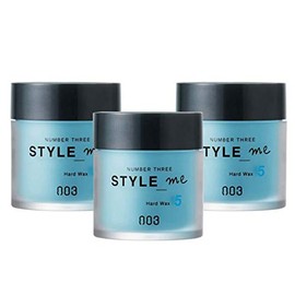 Set: Number Three No. 3 Style Me Wax, Hard Wax, 1.8 oz (50 g), Set of 3