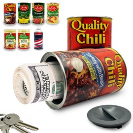 Fake Soup Can Diversion Safe - Keep Your Valuables Safe - like Jewelry, Cash, Money, Coins, Car Keys - Storage Home Security - Turkey