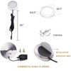 AIBOO Under Cabinet LED Puck Lights Kit with Touching Switch