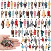Hungdao 100 Pcs Small 1: 87 Ho Scale Tiny People