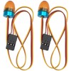 2Pcs ShareGoo RC Flashing LED Lights kit Led Lamp Rotating