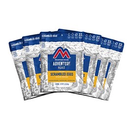 Mountain House Scrambled Eggs with Bacon | Freeze Dried Backpacking & Camping Food | 6-Pack | Gluten-Free