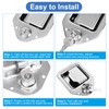 Sissinda Truck Tool Box Lock Replacement, 2 Pack Keyed Alike,