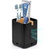 Boperzi Black Toothbrush Holders for Bathroom, Electric Toothbrush Holder with