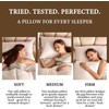 BHZ Goose Down Feather Pillows Queen Size - Hotel Collection