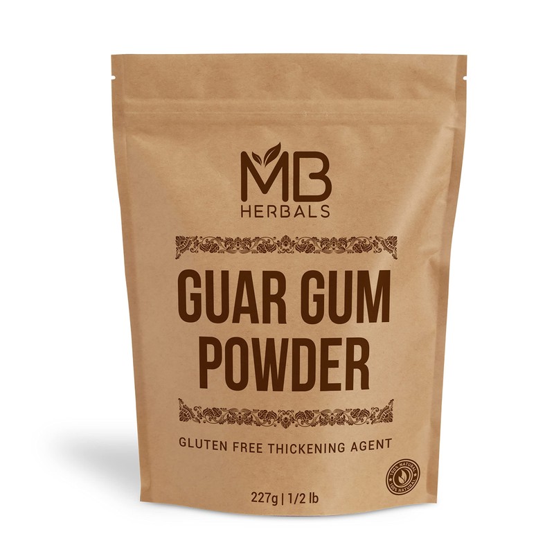 MB Herbals Guar Gum Powder 8 oz (0.5 LB /