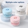 Retainer Cleaner Case, Retainer Case for Women Teen Girls, 3-in-1