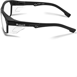 ProtectX Safety Reading Glasses 2.0 Diopter, Safety Glasses with Readers 2.0, Reader Safety Glasses 2.0, ANSI Z87.1 Rated with UV Protection 12 Pack