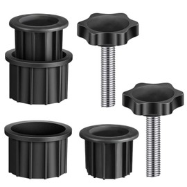 HUYUE Parasol Reducing Rings Reducing Umbrella Stand Adapter Parasol Stand for Ground Sleeve Parasol (50 mm 40 mm)