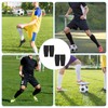 2 Pairs Soccer Shin Guard Sleeves,Double-Layer Breathable Fixed Leg Sleeve