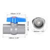 sourcing map Ball Valve, 40mm ID PVC Socket End Shut