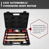 PASBAS 7 Piece Auto Body Repair Kit，Hammer and Dolly Tools