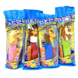 PEZ Candy Spirit Candy Dispensers Individually Wrapped Dispensers and Pez Candy, Mixed-Fruit, 12 Count