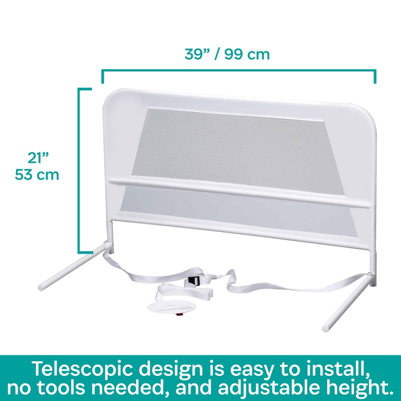 KidCo BR203 Children's Bed Rail - Quick Assembly Toddler Bedrail
