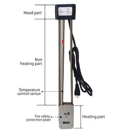 G-WAT, Emergency Boiler, Water Heater, Premium Outdoor Swimming Pool Boiler, Fire Safety, 1500W Water Heater Electric for Shower,Heat 5 Gallons of Water in Minutes, 104-140 Automatic Temperature Hold