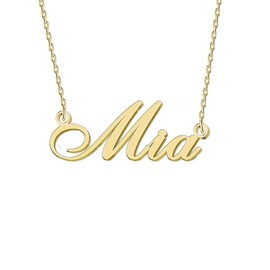 Tiny Necklaces for Women Dainty Jewelry Pendant Name Necklace for Girl Mia