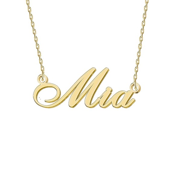 Tiny Necklaces for Women Dainty Jewelry Pendant Name Necklace for