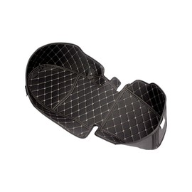 Motorcycle Rear Trunk Liner Protective Tool Motorcycle Seat Bucket Pad for XMAX 300 X-MAX300 XMAX300 XMAX300 (Black)