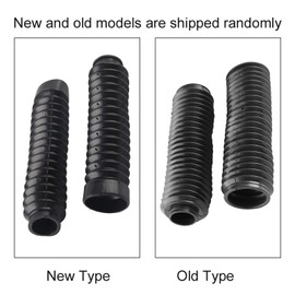 Fork Cover Suspension Forks Front Fork 1 Pair Motorcycle Fork Boots Rubber Sleeve Shock Absorber Black Bellows Tubes Rubber Sleeve Shock Gaiters Cover for CQR ATV Dirt Bike Forks