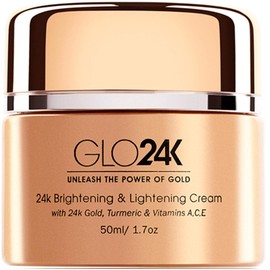 Glo24k Crema Aclaradora Oro 24k Cúrcuma Vitaminas