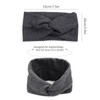 VEGCOO Women's Winter Hair Band, Pack of 6, Wide Twisted