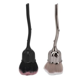 2 Brochas De Maquillaje De Rosas Para Rubor, Suave Y Esponjoso Brochas De Maquillaje Súper Grandes Brocha Para Rubor Cepillo Para Quitar El Polvo Para