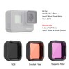 GEPULY 3-Pack Camera Lens Filter Set for GoPro Hero 5/6/7