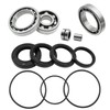 Rear Differential Ring Pinion Gear & Bearings Seals Kit Compatible