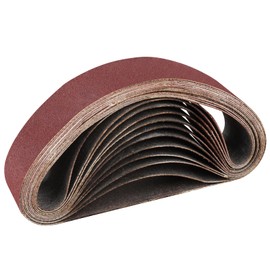 STEBRUAM 12PCS Sanding Belt 40 x 303 mm 100 Grit
