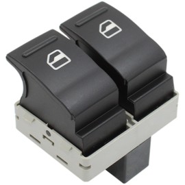 BIAREN Electric Window Regulator Control Switch Button Double For Volkswagen VW Transporter T5 Multivan (2003-2015) 7E0959855A 7E0959855B