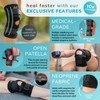 BraceAbility J Patella Knee Brace - Lateral Patellar Stabilizer with