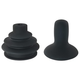 Wheelchair Joystick Button Cap ZZLZX 1Set Joystick Controller Knob and Gaiter for Mobility Scooter Electric Wheelchair Powerchair Mobility Aid, Black