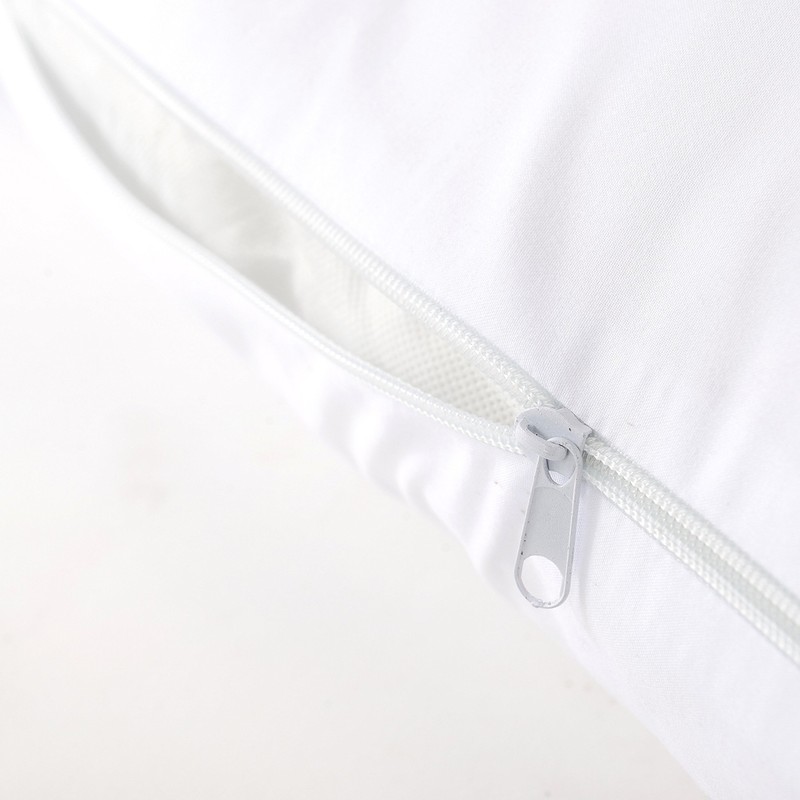 Cheer Collection White Pillowcase for J Shaped Pillow