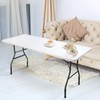 WUWEOT 4 Pack Table Leg Extenders, Adjustable Folding Table Leg
