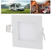 Ceiling Light 12V 3W Interior Roof Square Lamp for Marine